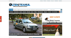 Desktop Screenshot of olteniteanul.ro